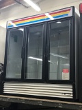 TRUE 3 SWING GLASS DOOR FREEZER