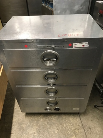 TOASTMASTER 4 HEATING DRAWERS