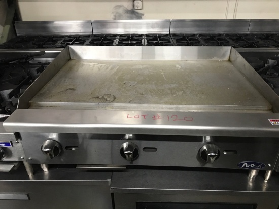 Atosa 36" flat griddle