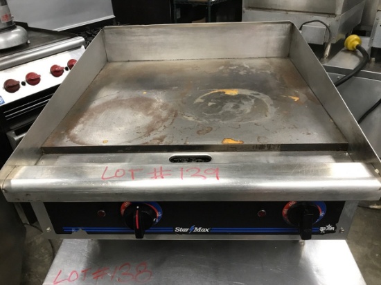 Star Max electric flat griddle