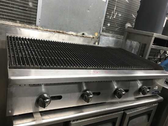 Atosa 48" radiant charbroiler