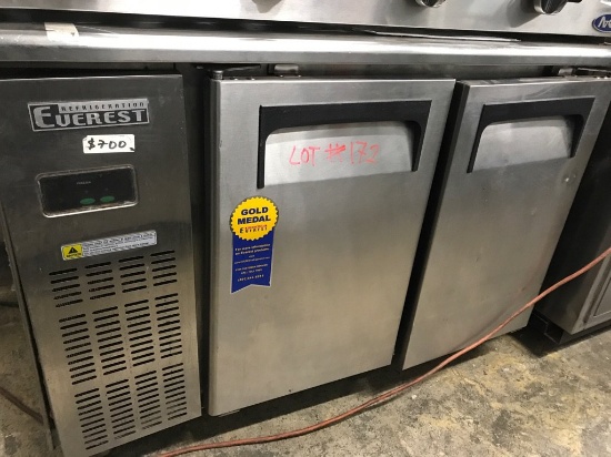 Everest 48" work top freezer