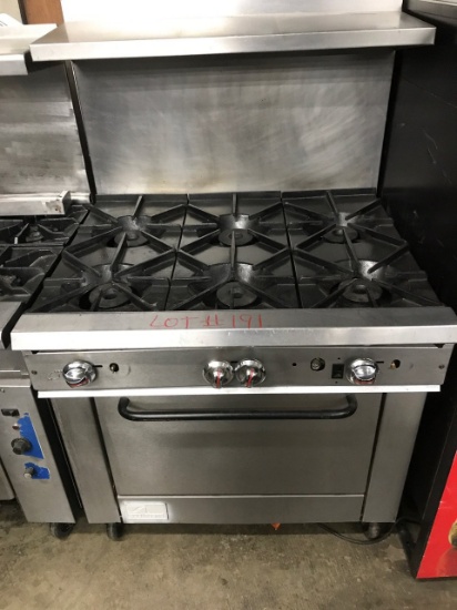 South bend 6 burner stove w oven