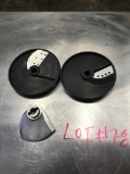 Lot of globe food processor blades