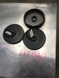 Lot of GLOBE FOOD PROCESSOR DICE ATTACHMENTS