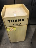trash receptacles