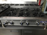 U.S Range 6 burner countertop