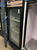 true 1 glass door refrigerator