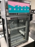 Beverage air counter top display refrigerator