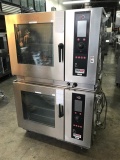 Piper products servolift eastern db stacked gas rational oven