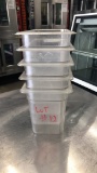 POLYCARBONATE FOOD STORAGE CONTAINER