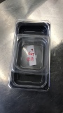 LOT OF MISCELLANEOUS POLYCARBONATE FOOD STORAGE CONTAINERS