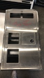 PUBLIC RESTROOM DUAL PAPER DISPENSER