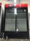 TRUE 2 GLASS DOOR REACH IN MERCHANDISER