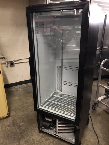 HABCO 1 GLASS DOOR REACH IN MERCHANDISER REFRIGERATOR