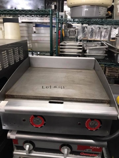24" COUNTER TOP GRIDDLE