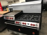 WOLF 6 BURNER RANGE WITH 24