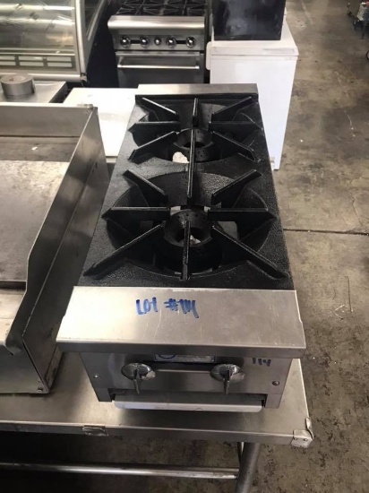 STRATUS COUNTERTOP 2 BURNER RANGE
