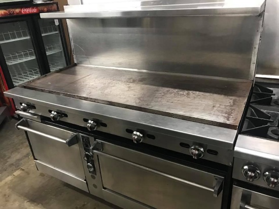 Jade Range 60" Griddle w/ 2 Convention Ovens