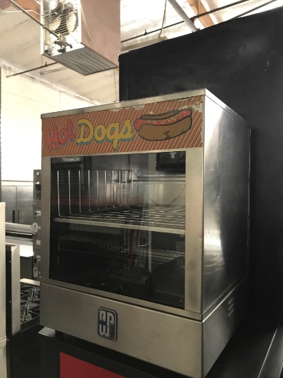 APW Hot Dog Warmer Display