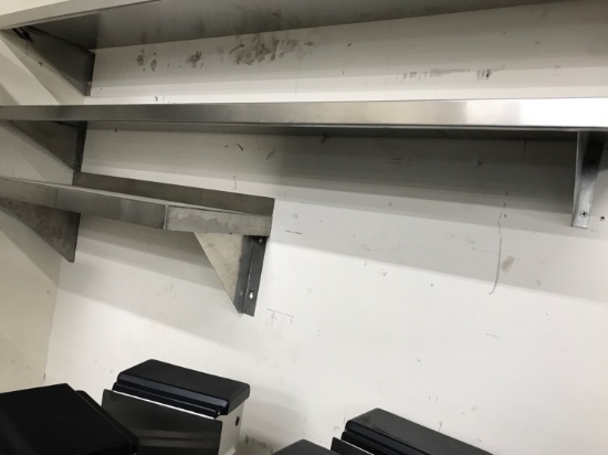 66" wall shelf