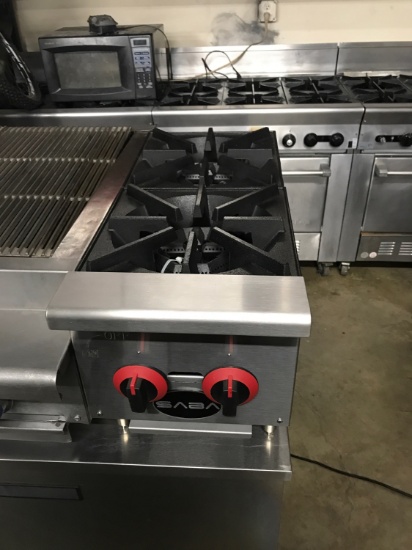 Saba air 2 burner stove top