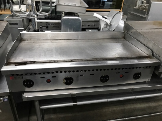 Wolf 48" thermostatic flat griddle