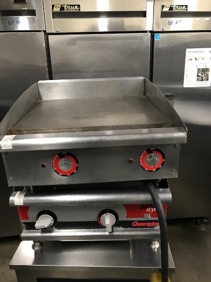 APW electric flat griddle
