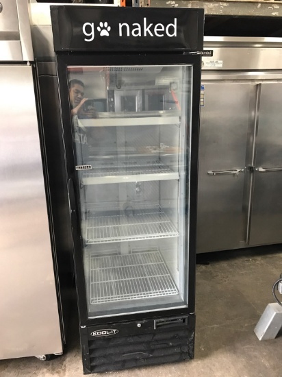 Kool it 1 glass door freezer