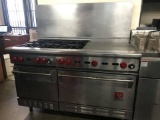 WOLF 6 BURNER RANGE WITH 22