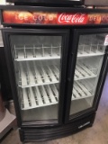 True 2 Glass Door Display Refrigerator