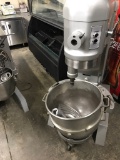 HOBART 80QT. MIXER WITH BOWL AND ATTACHMENTS