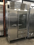 TRUE REFRIGERATOR/ FREEZER AND 2 DRAWERS