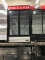 TRUE 2 GLASS DOOR REACH IN FREEZER