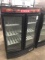 TRUE 2 GLASS DOOR REACH IN MERCHANDISER REFRIGERATOR
