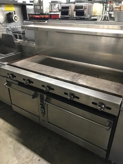 JADE RANGE 60" FLAT GRIDDLE W/2 CONVECTION OVENS