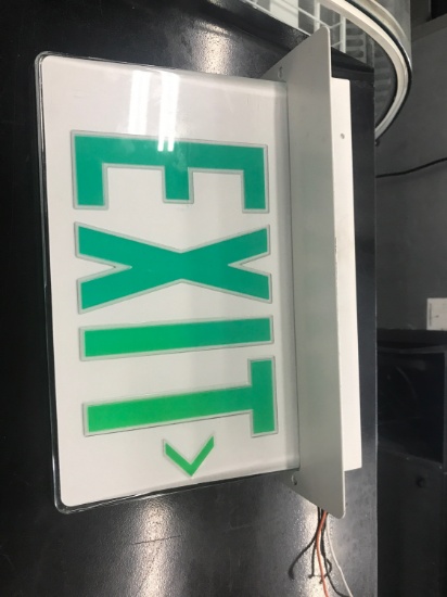 EXIT SIGN