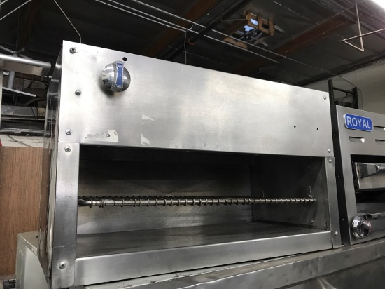 AMERICAN RANGE 36" CHEESE MELTER