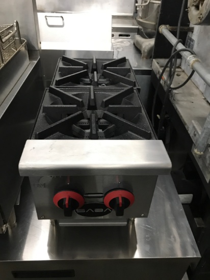 SABA COUNTERTOP 2 BURNER