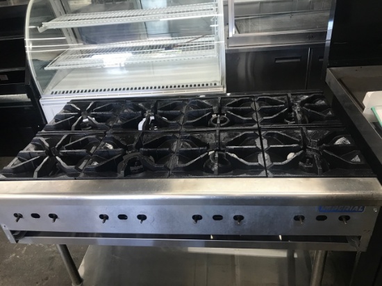 IMPERIAL 8 BURNER STOVE TOP