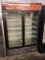 TRUE 2 GLASS DOOR REACH IN MERCHANDISER, MODEL GEM-49