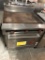WOLF GRIDDLE W/OVEN BELOW AND OVERSHELF, MODEL FV361