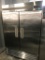 TURBO AIR 2 DOOR REFRIGERATOR, MODEL R49-S