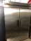 TRUE 2 DOOR FREEZER, MODEL T-49F