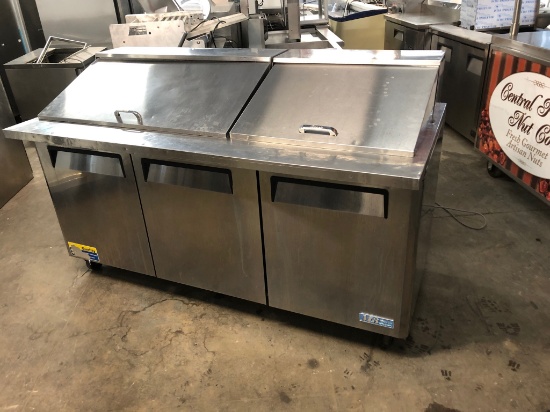 TURBO AIR 72 MEGATOP PREP TABLE, MODEL MST-72-30