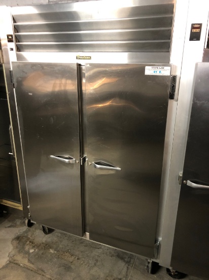 TRAULSEN 2 DOOR REFRIGERATOR, MODEL T553970F99