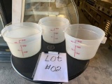 Cambro 12 QT. Round Food Storage Container