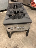 ROYAL 2 BURNER STOCK POT RANGE