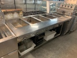 DUKE 5 COMP GAS STEAM TABLE