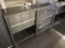 Apw Wyott All S.S Worktop Table w/3 Warming Drawers & 2 Condiment Holders
